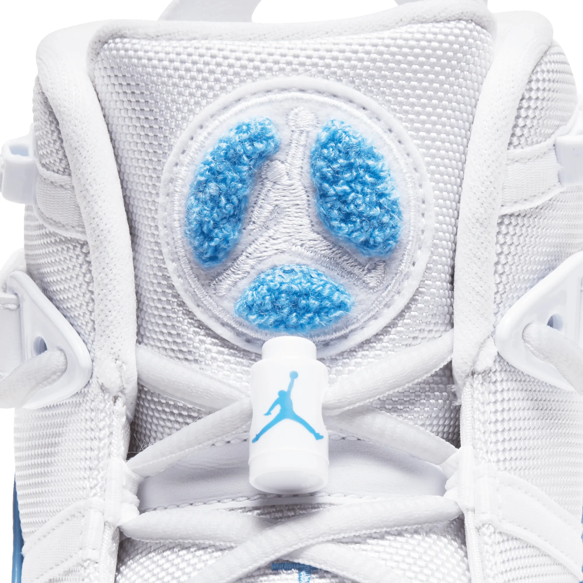 JORDAN 6 RINGS - WHITE / VALOR BLUE sold by Lapstone & Hammer product image thumbnail 3