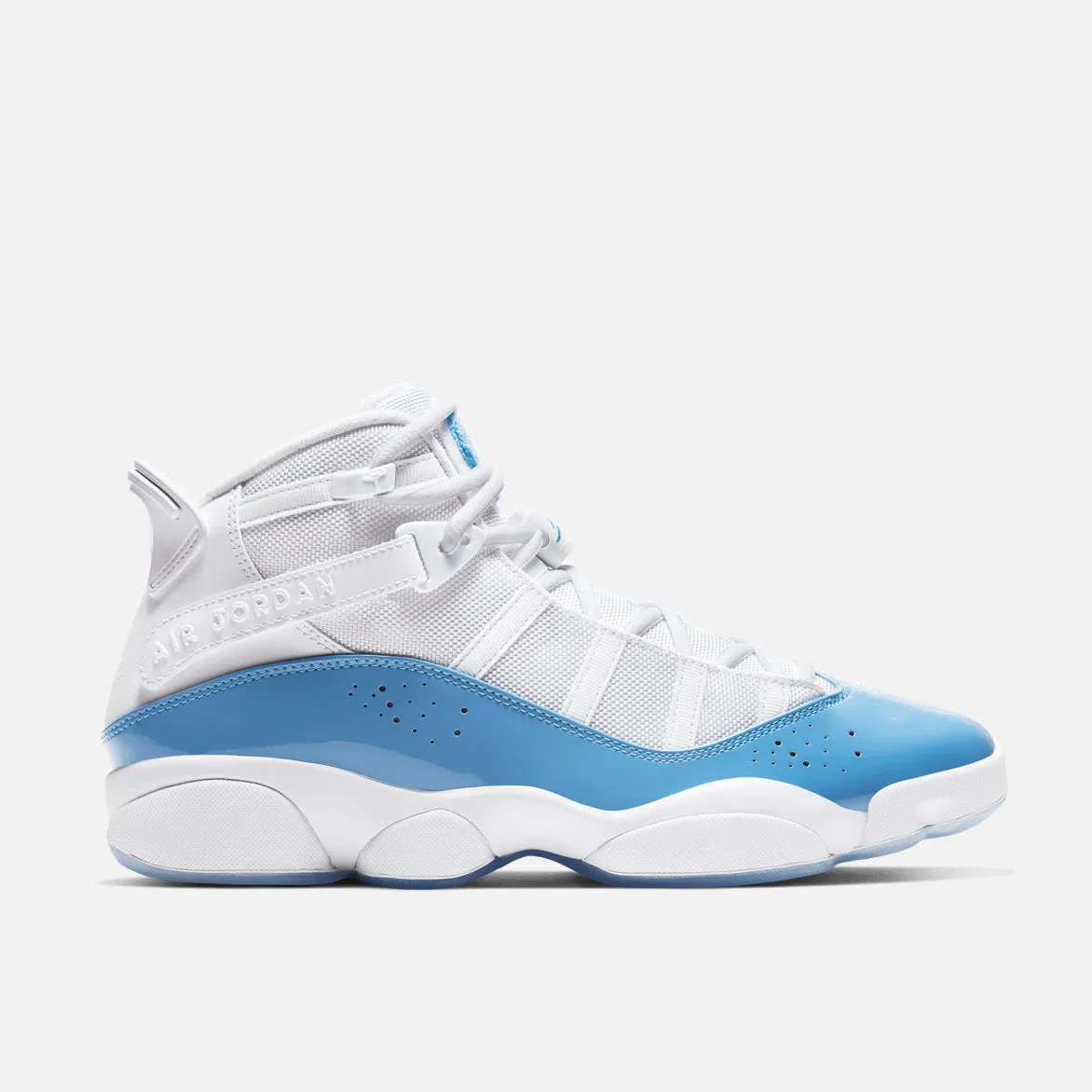 JORDAN 6 RINGS - WHITE / VALOR BLUE sold by Lapstone & Hammer