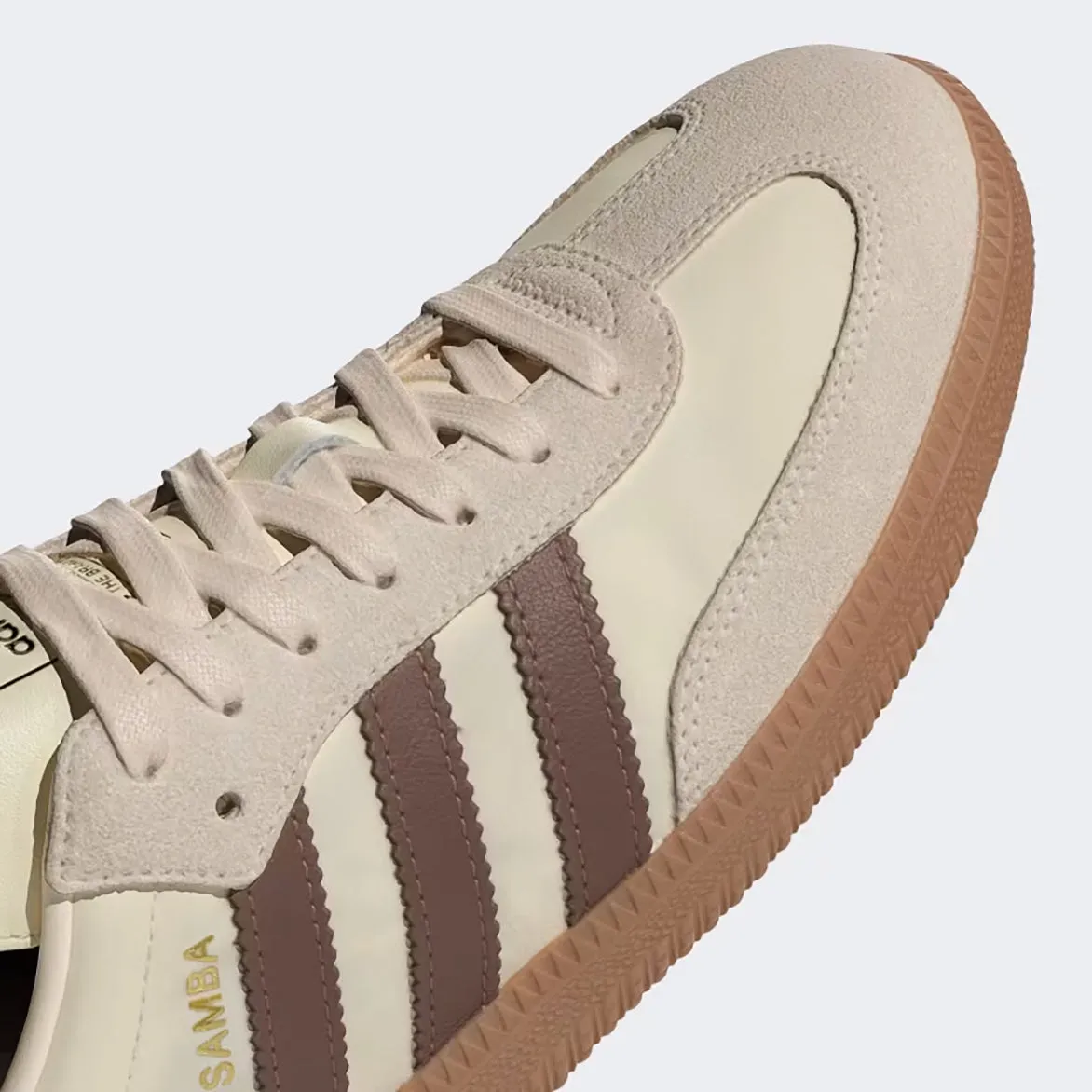 SAMBA OG - OFF WHITE / PRELOVED BROWN sold by Lapstone & Hammer product image thumbnail 4