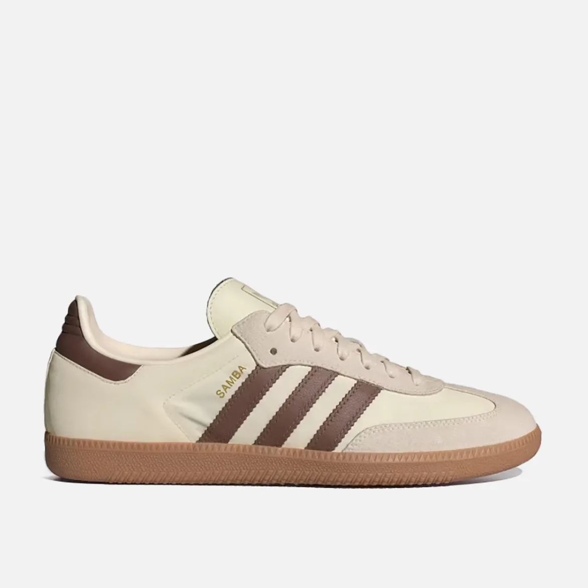 SAMBA OG - OFF WHITE / PRELOVED BROWN sold by Lapstone & Hammer