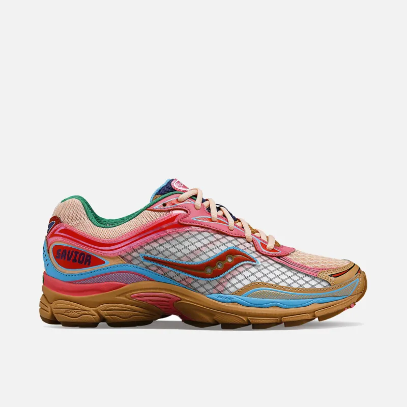 JAE TIPS X SAUCONY PROGRID OMNI 9 "TO DO LIST" - TAN / PINK sold by Lapstone & Hammer
