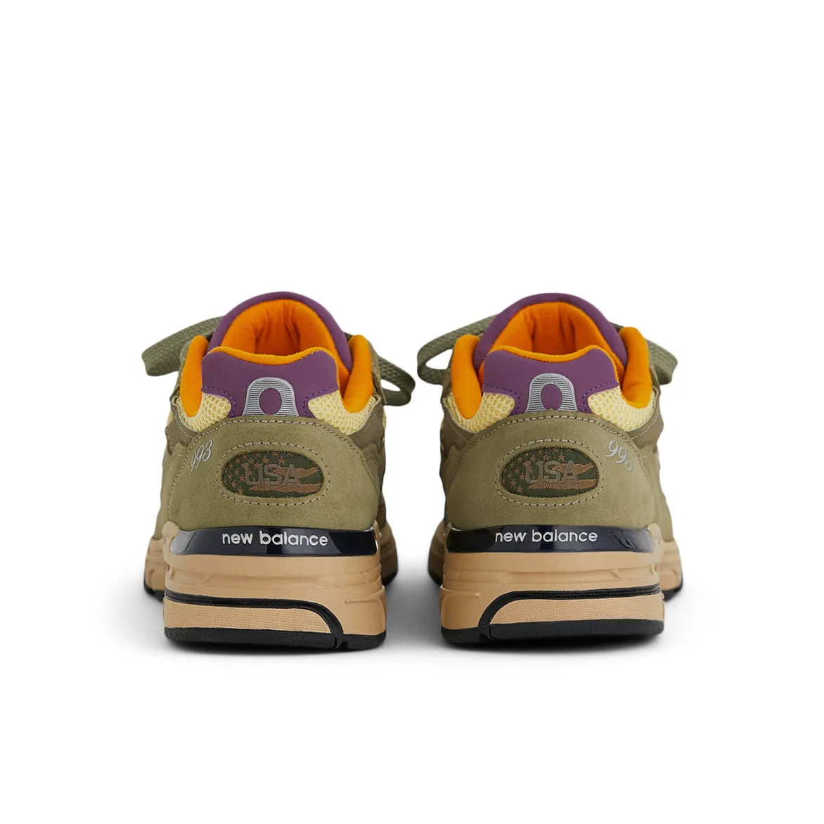 993 MADE IN USA "OLIVE LEAF / MAIZE" sold by Lapstone & Hammer product image thumbnail 4