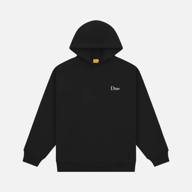 CLASSIC SMALL LOGO HOODIE - BLACK sold by Lapstone & Hammer