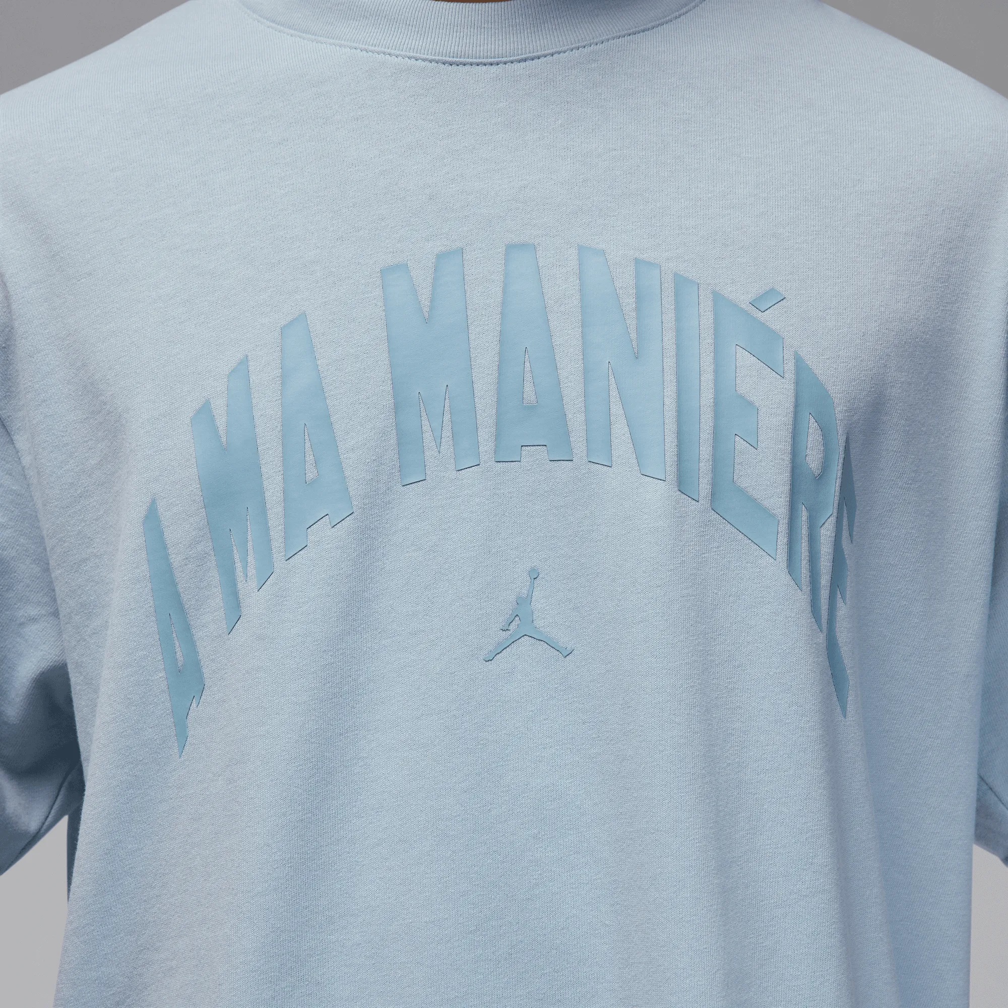 A MA MANIERE X JORDAN TEE - ARMORY BLUE sold by Lapstone & Hammer product image thumbnail 2