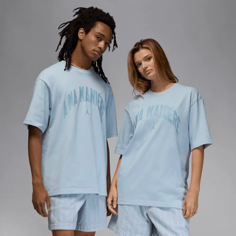 A MA MANIERE X JORDAN TEE - ARMORY BLUE made by Jordan