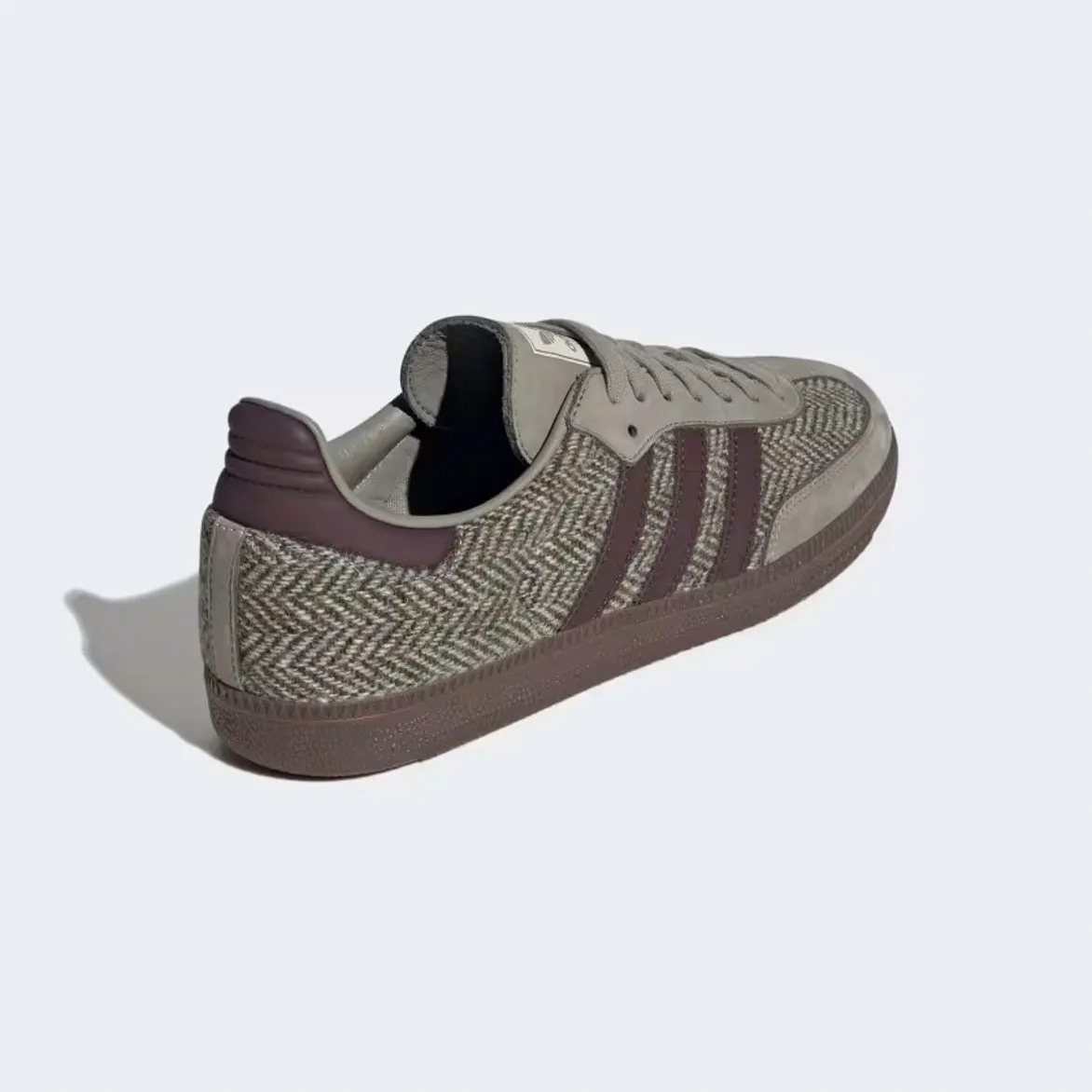 SAMBA OG "HARRIS TWEED" - WONDER BEIGE / SHADOW BROWN sold by Lapstone & Hammer product image thumbnail 3