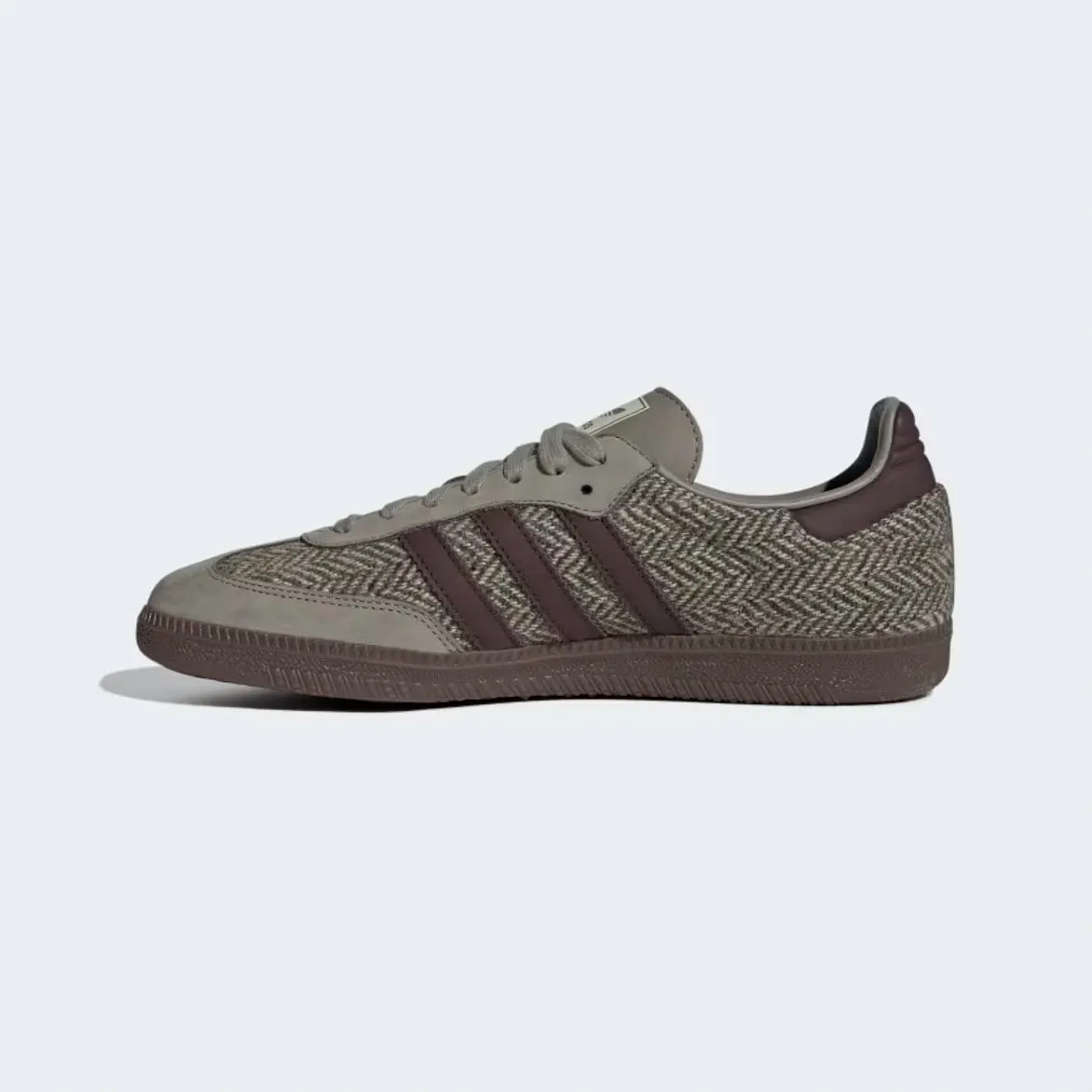 SAMBA OG "HARRIS TWEED" - WONDER BEIGE / SHADOW BROWN sold by Lapstone & Hammer product image thumbnail 4