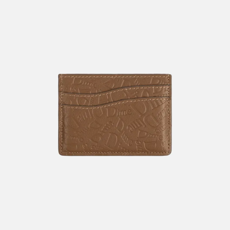 HAHA LEATHER CARDHOLDER - WALNUT sold by Lapstone & Hammer