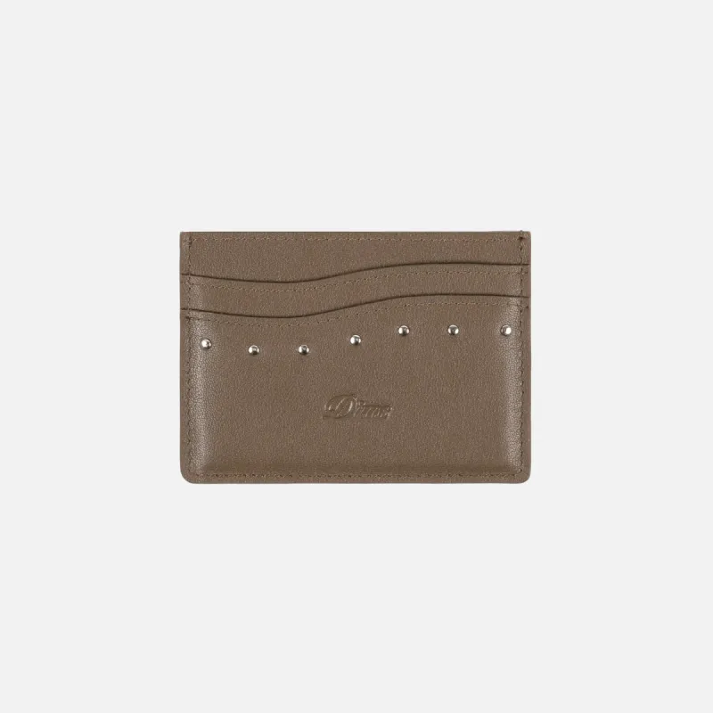 STUDDED CARDHOLDER - BROWN sold by Lapstone & Hammer