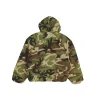 ESSENTIALS MILITARY NYLON HOODED JACKET - WOODLAND CAMO sold by Lapstone & Hammer