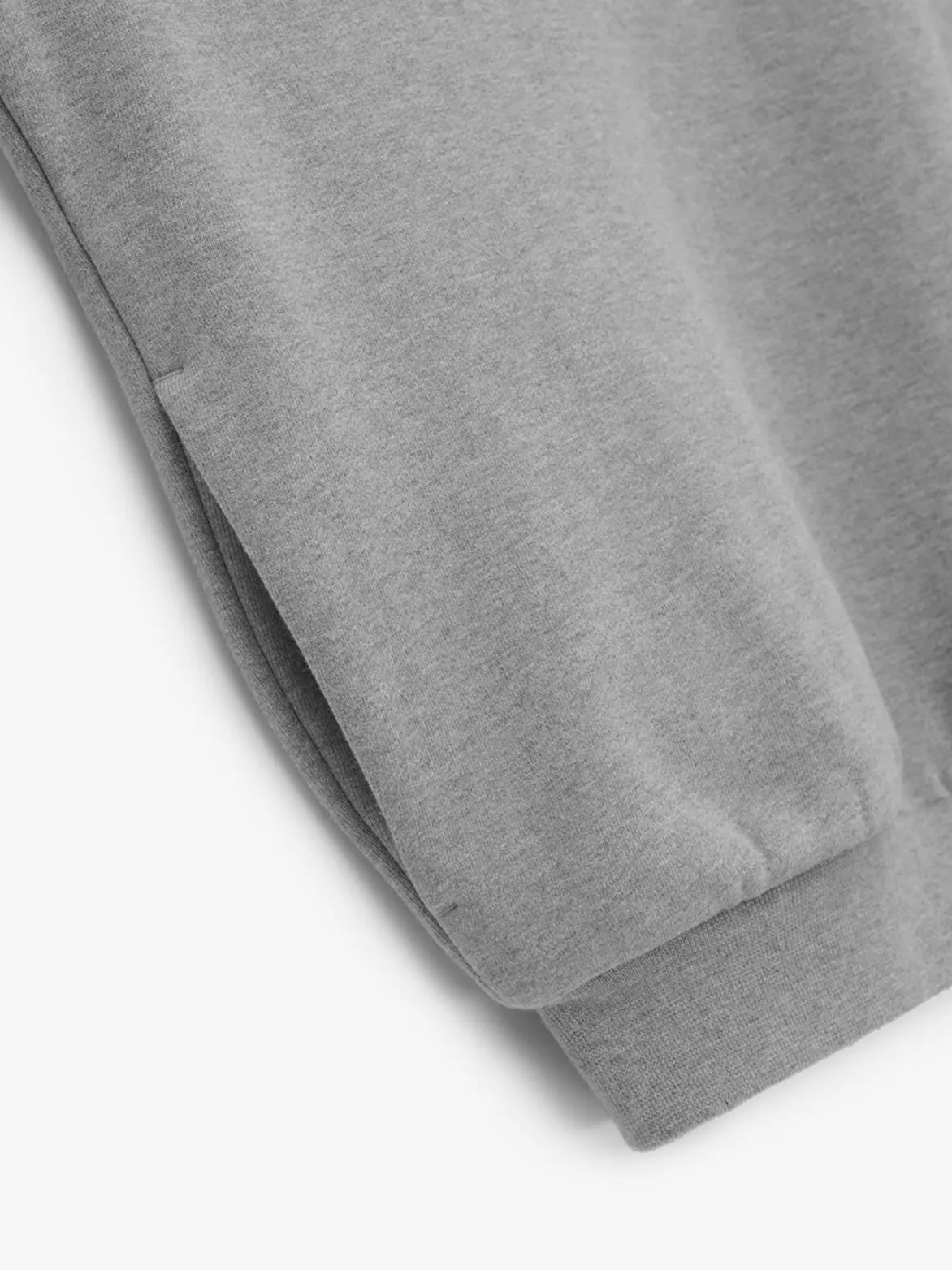 ESSENTIALS FLEECE HOODIE - DARK HEATHER sold by Lapstone & Hammer product image thumbnail 3