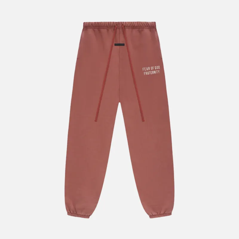 ESSENTIALS HEAVY FLEECE SWEATPANT - CRIMSON sold by Lapstone & Hammer
