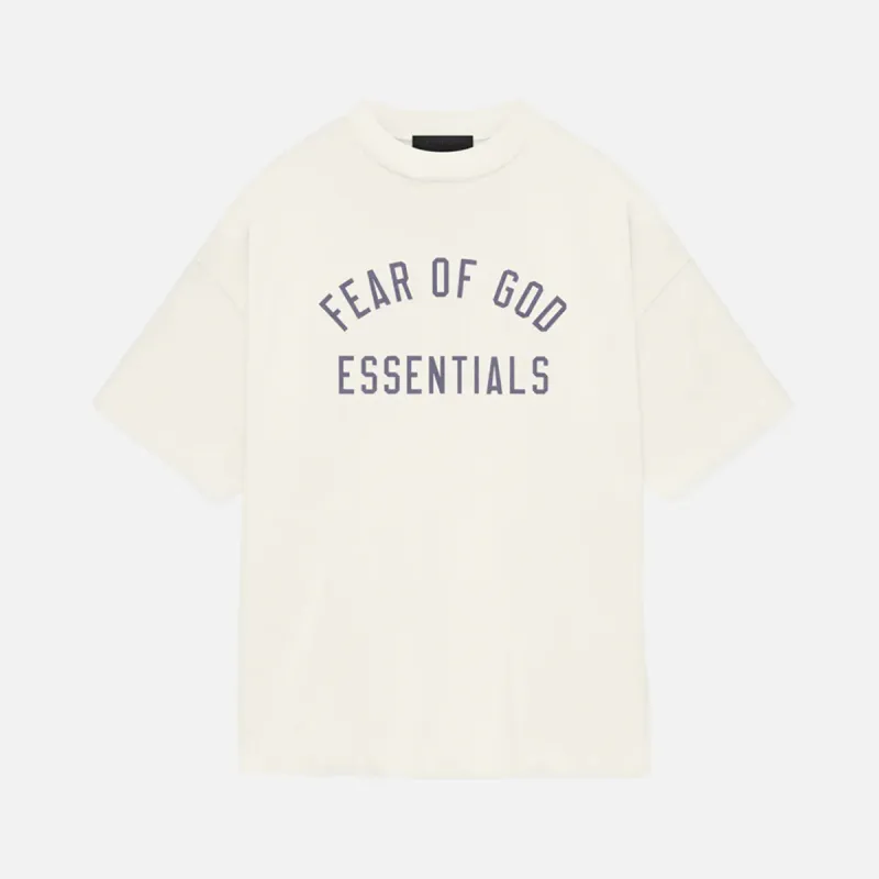 ESSENTIALS JERSEY CREWNECK TEE - SHELL sold by Lapstone & Hammer