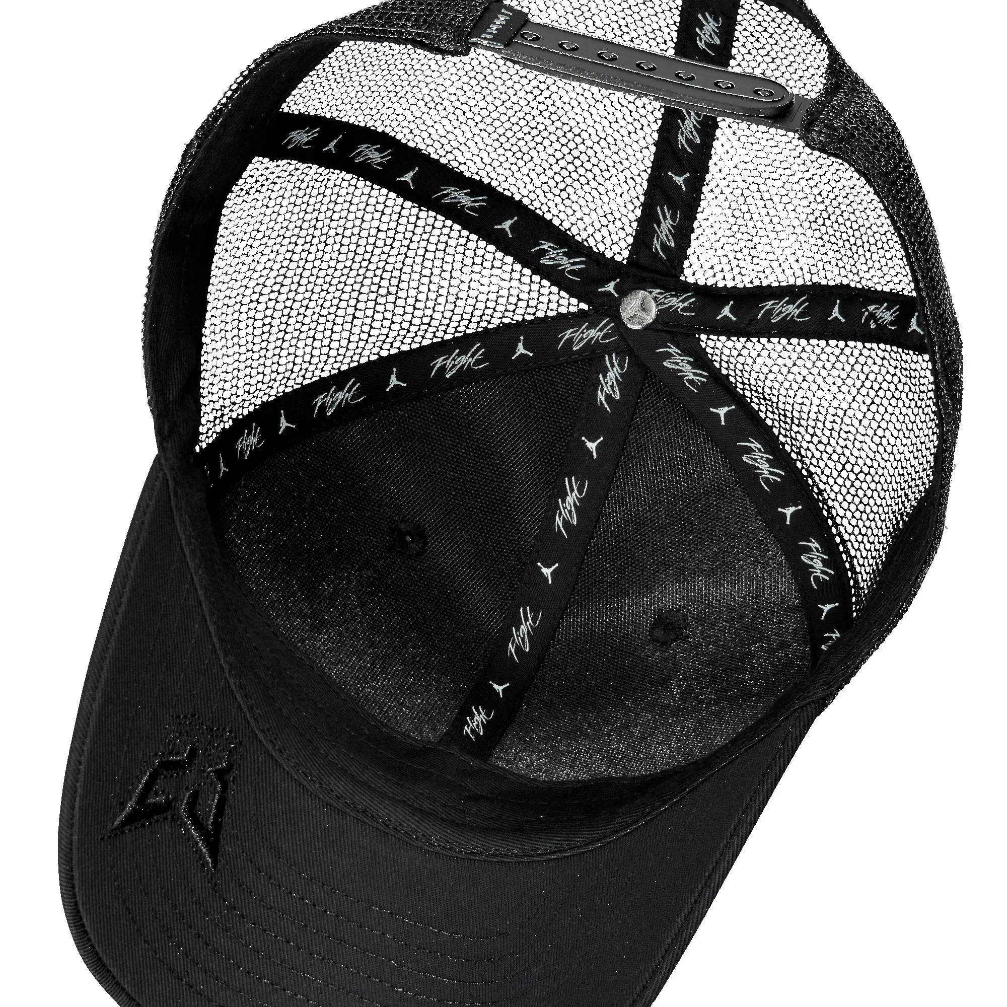 JORDAN RISE TRUCKER HAT - BLACK / WHITE sold by Lapstone & Hammer product image thumbnail 5