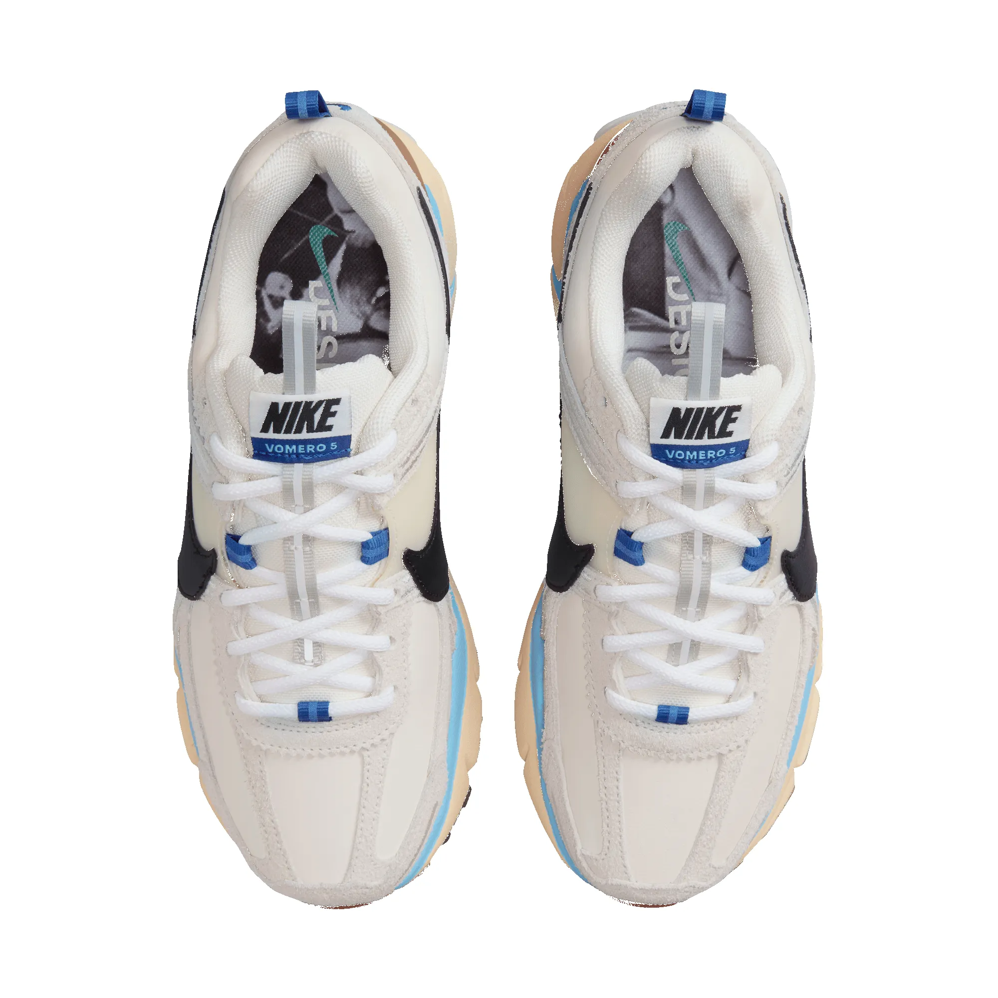 WMNS ZOOM VOMERO 5 PRM - PALE IVORY / BLACK / LIGHT BONE sold by Lapstone & Hammer product image thumbnail 5