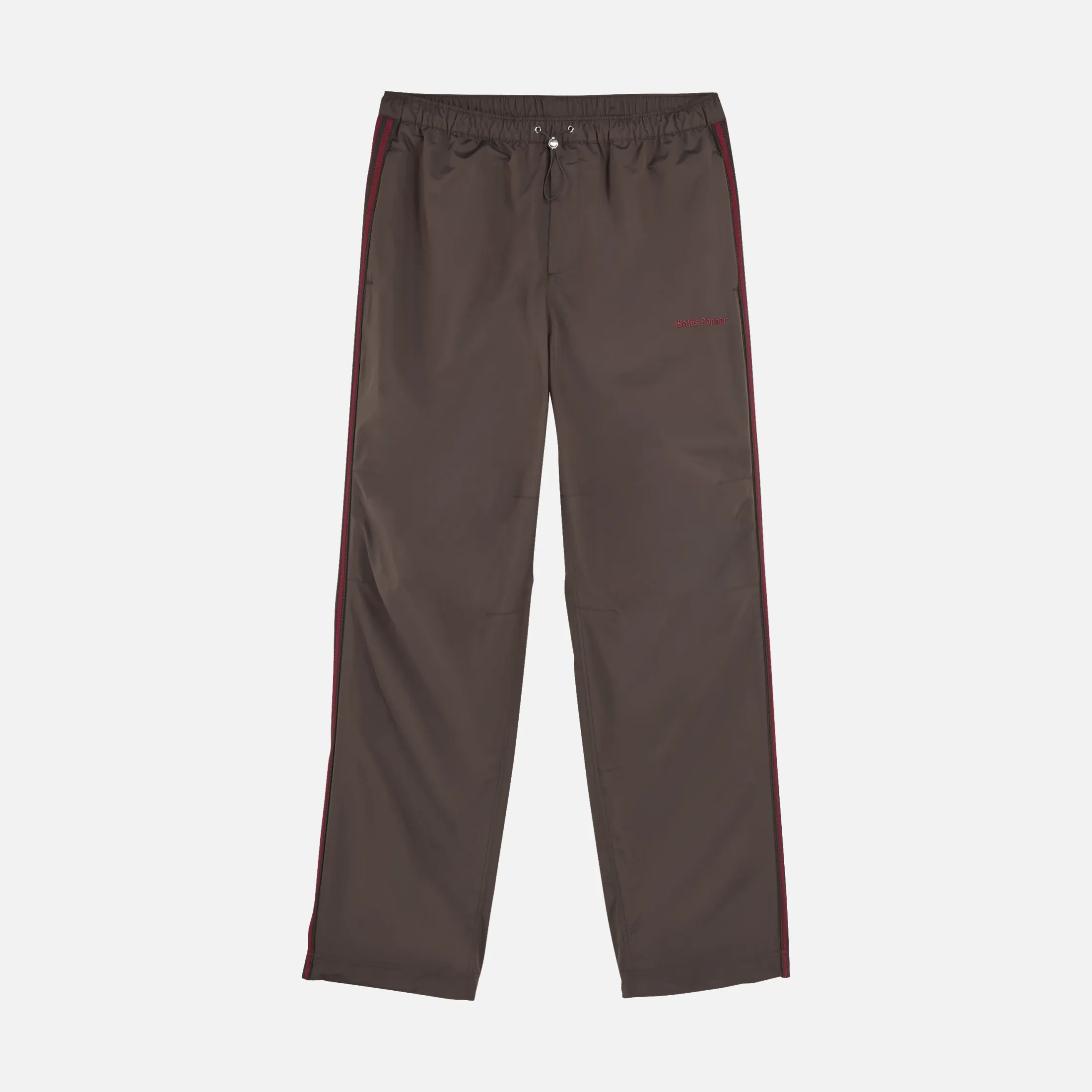 WALES BONNER X ADIDAS NYLON TRACK PANT - NIGHT BROWN sold by Lapstone & Hammer