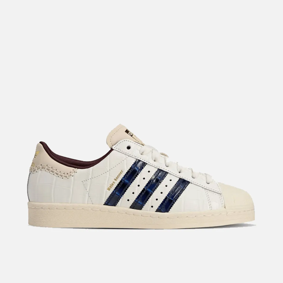 WALES BONNER X ADIDAS SUPERSTAR - WONDER WHITE / COLLEGIATE NAVY sold by Lapstone & Hammer