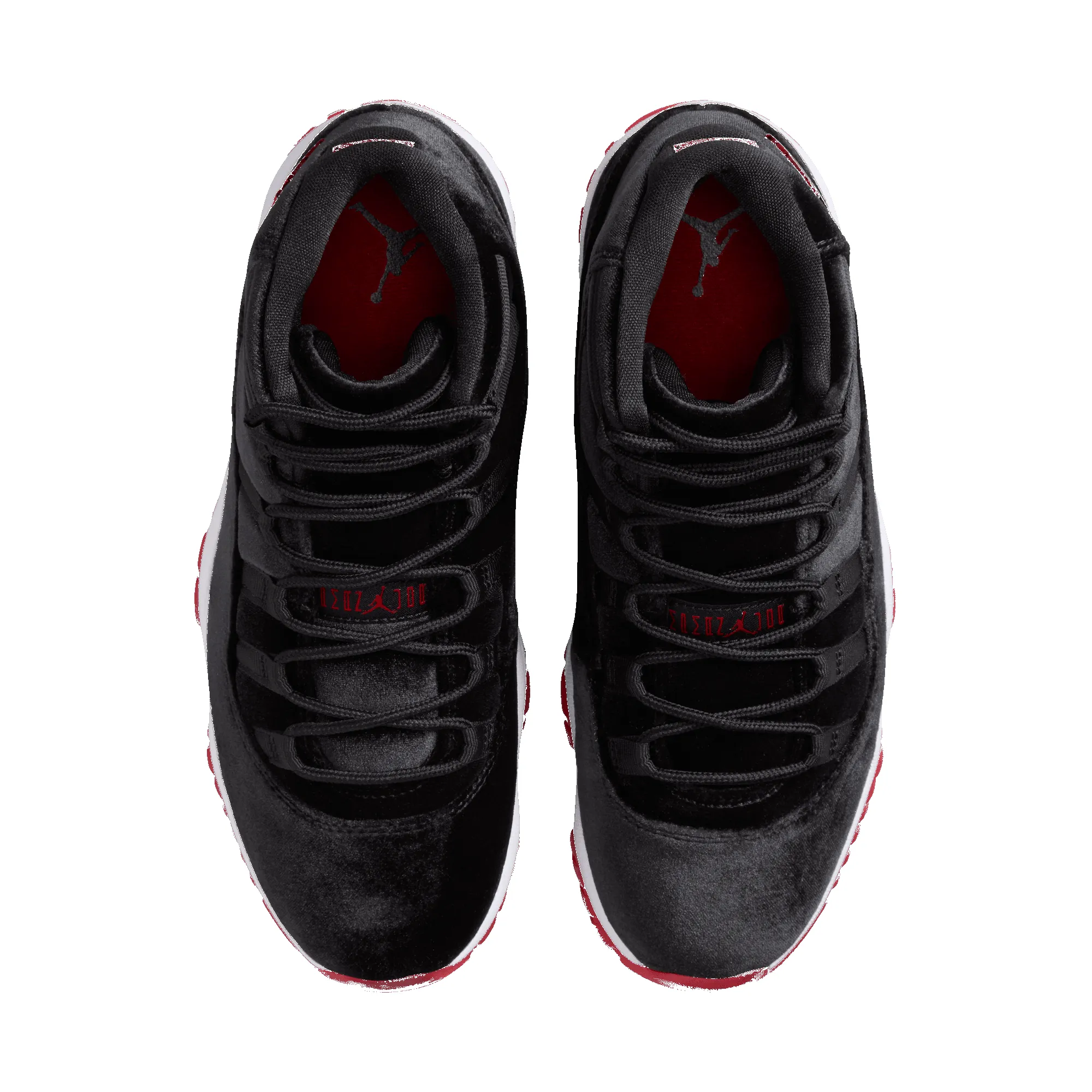 WMNS AIR JORDAN 11 RETRO "BRED VELVET" sold by Lapstone & Hammer product image thumbnail 5