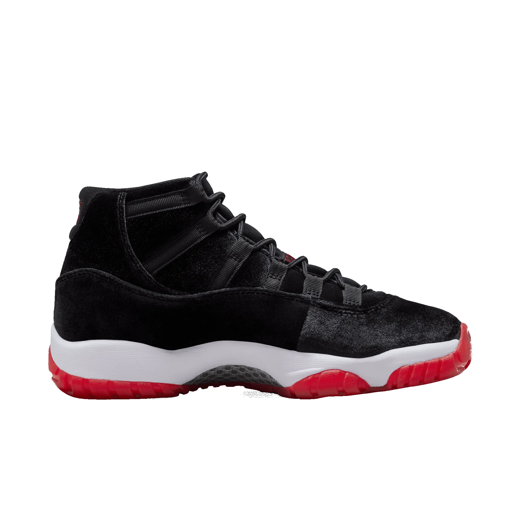 WMNS AIR JORDAN 11 RETRO "BRED VELVET" sold by Lapstone & Hammer product image thumbnail 3