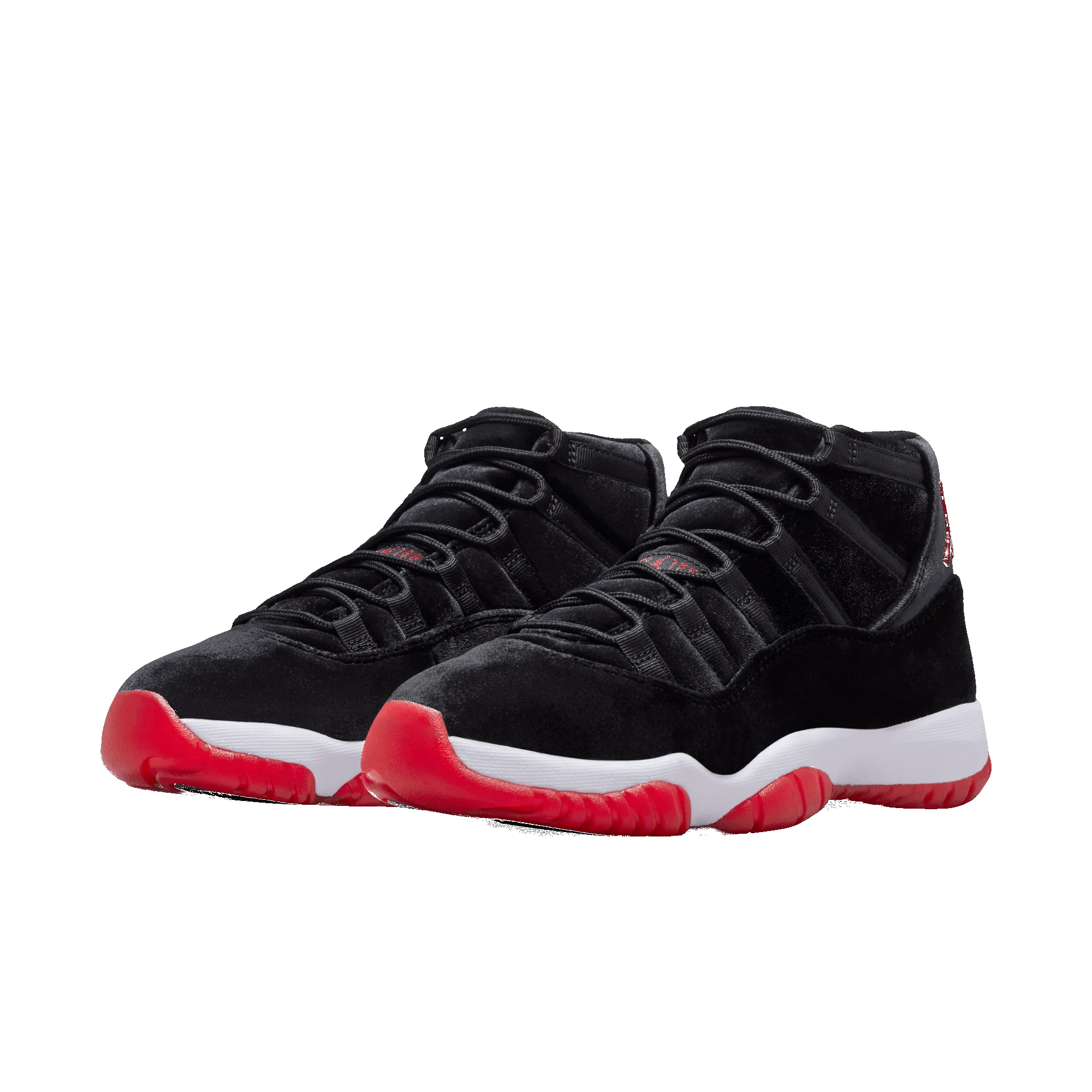 WMNS AIR JORDAN 11 RETRO "BRED VELVET" sold by Lapstone & Hammer product image thumbnail 2