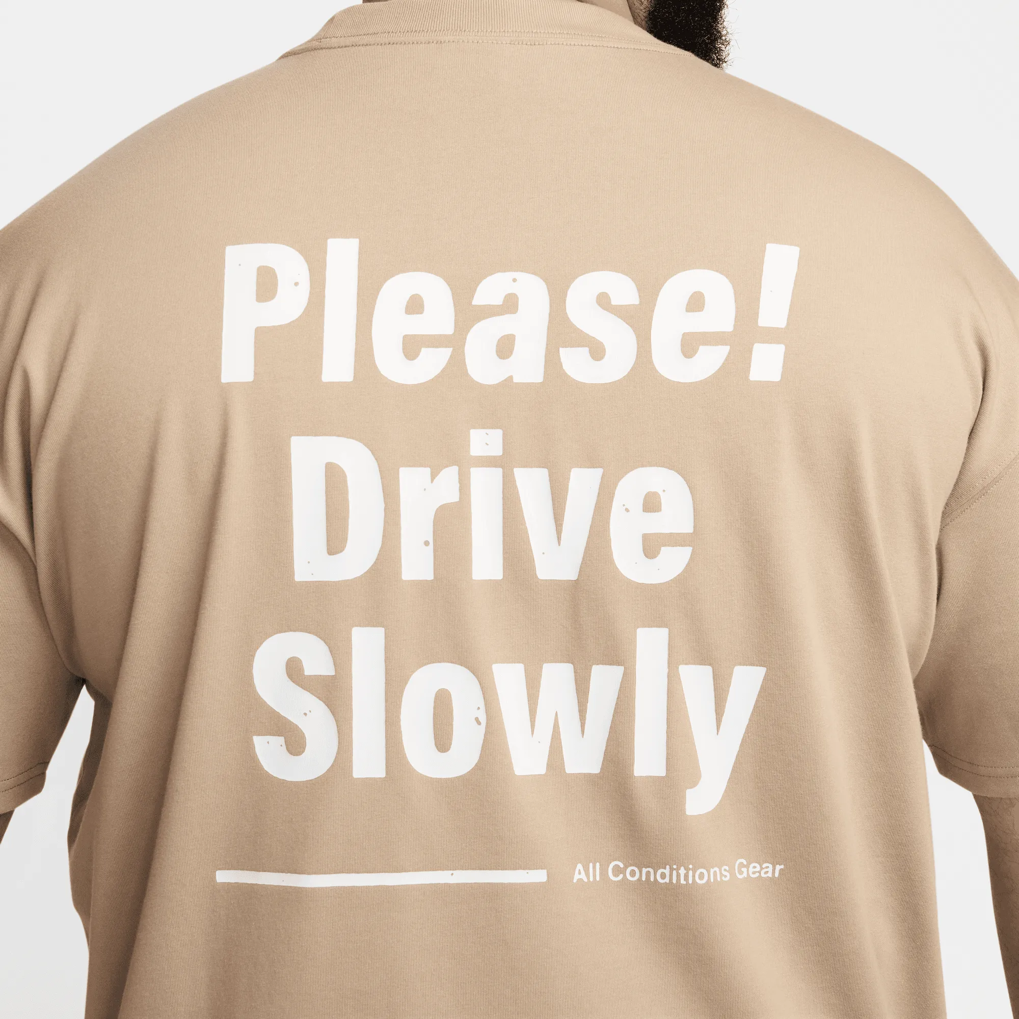 NIKE ACG MENS DRI-FIT TEE- KHAKI sold by Lapstone & Hammer product image thumbnail 4