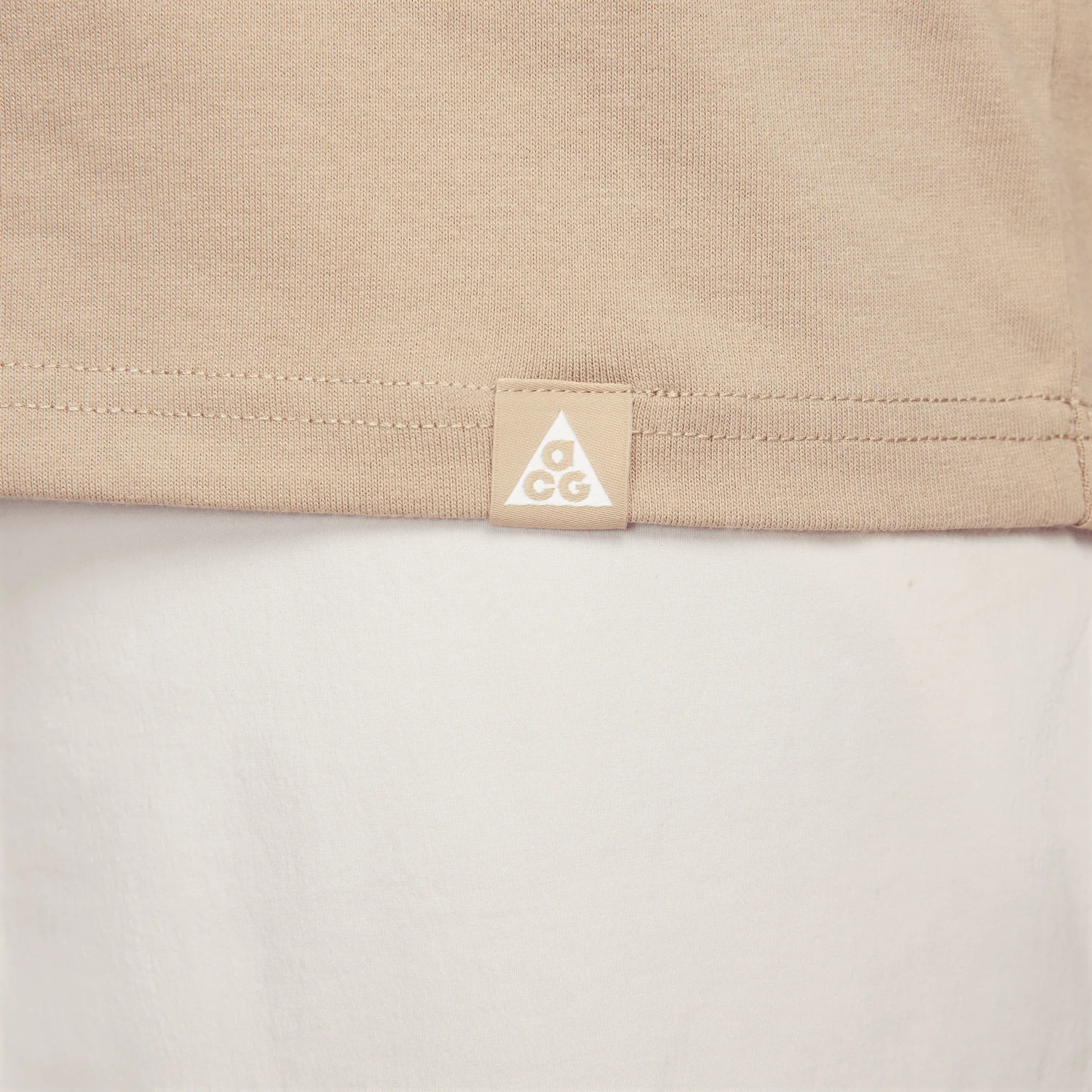 NIKE ACG MENS DRI-FIT TEE- KHAKI sold by Lapstone & Hammer product image thumbnail 3