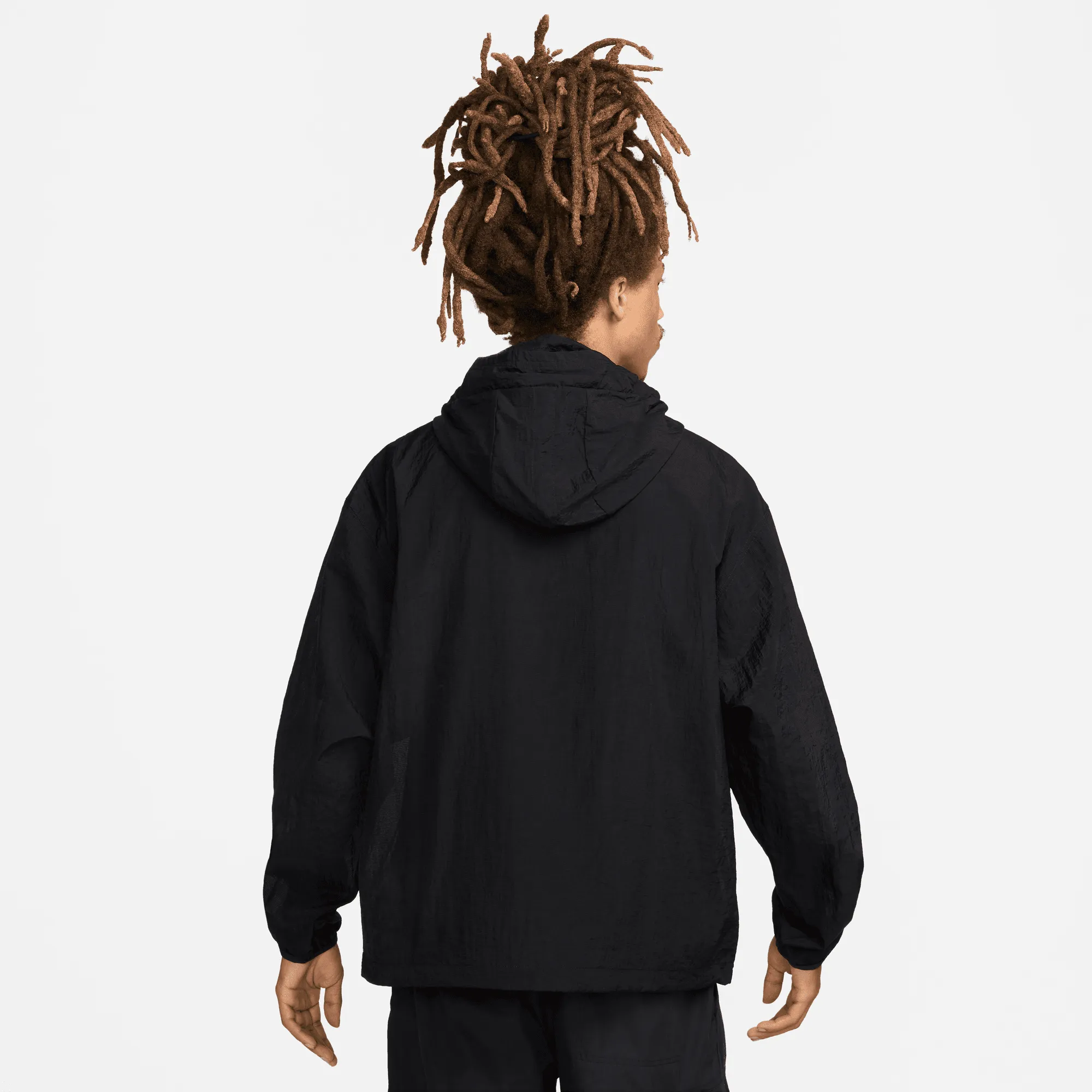 TECH PACK MEN'S WOVEN PULLOVER - BLACK sold by Lapstone & Hammer