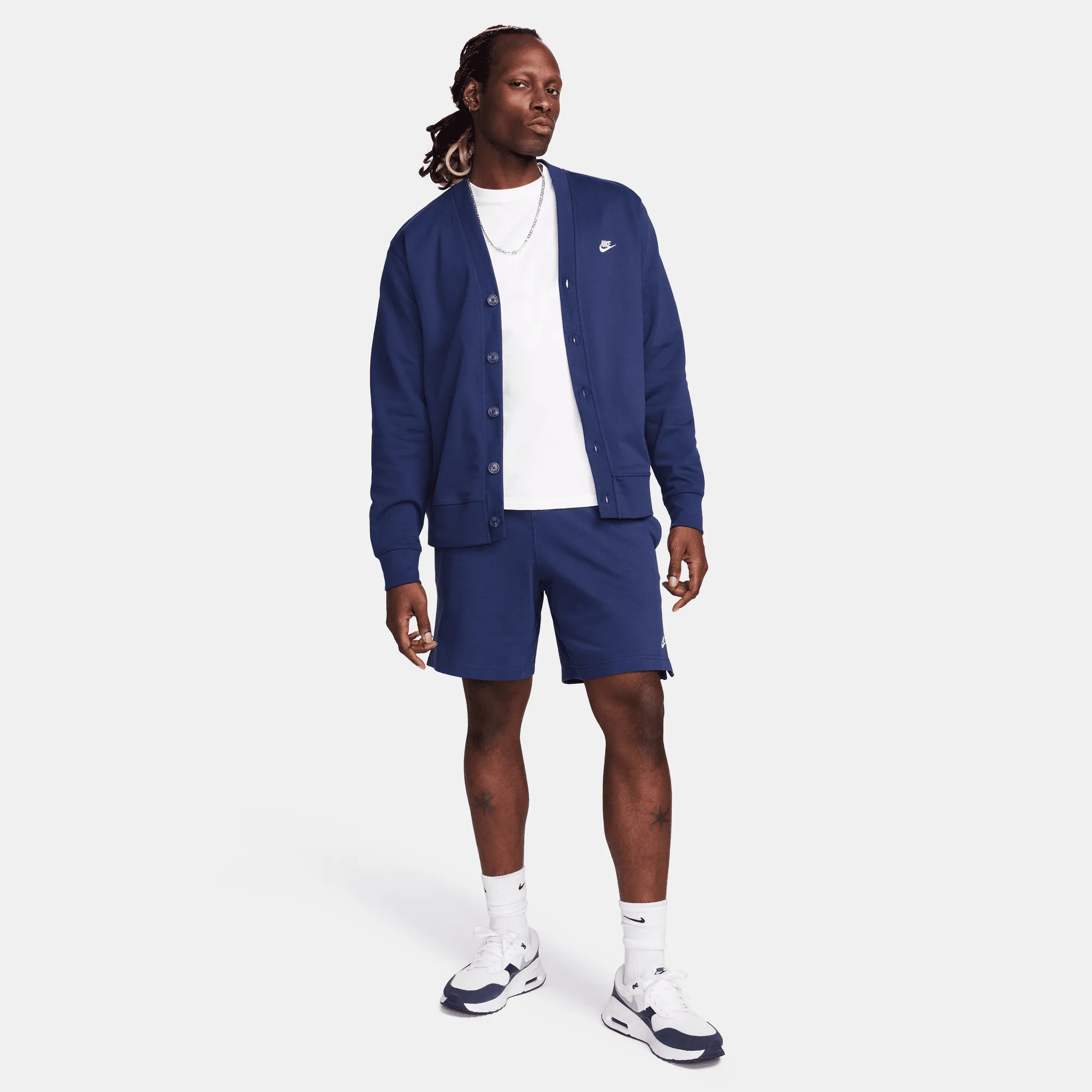 CLUB KNIT FAIRWAY CARDIGAN - MIDNIGHT NAVY sold by Lapstone & Hammer product image thumbnail 5