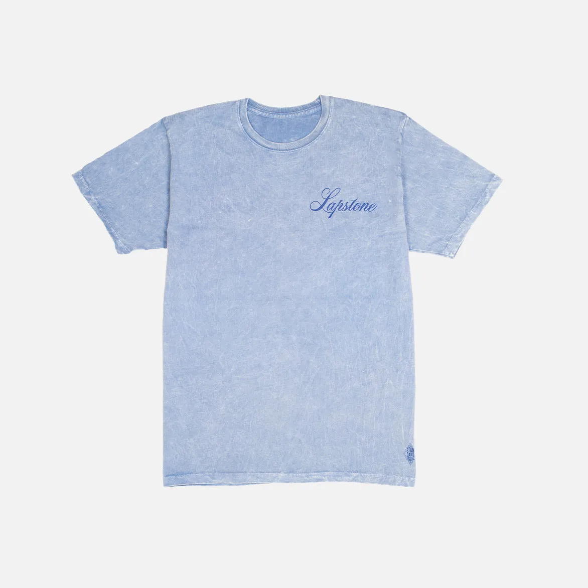 STANDARD ISSUE FOR LAPSTONE TEE - STONEWASH INDIGO sold by Lapstone & Hammer