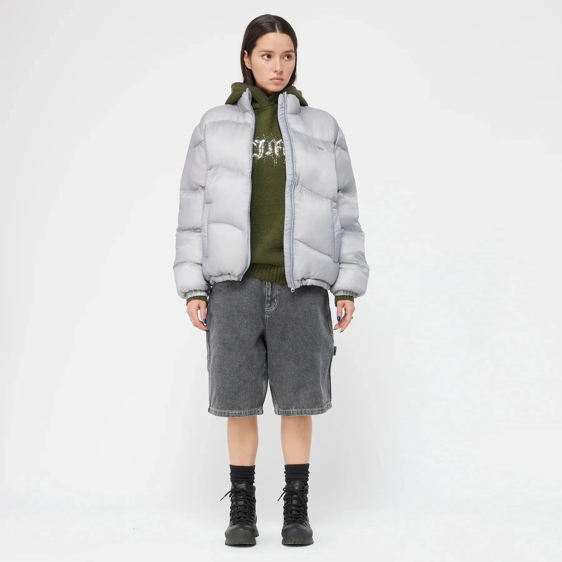 CLASSIC RIPSTOP PUFFER - SILVER sold by Lapstone & Hammer product image thumbnail 2