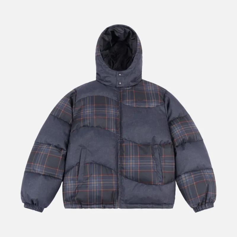 PREMIUM TWEED PUFFER - DARK GREY sold by Lapstone & Hammer