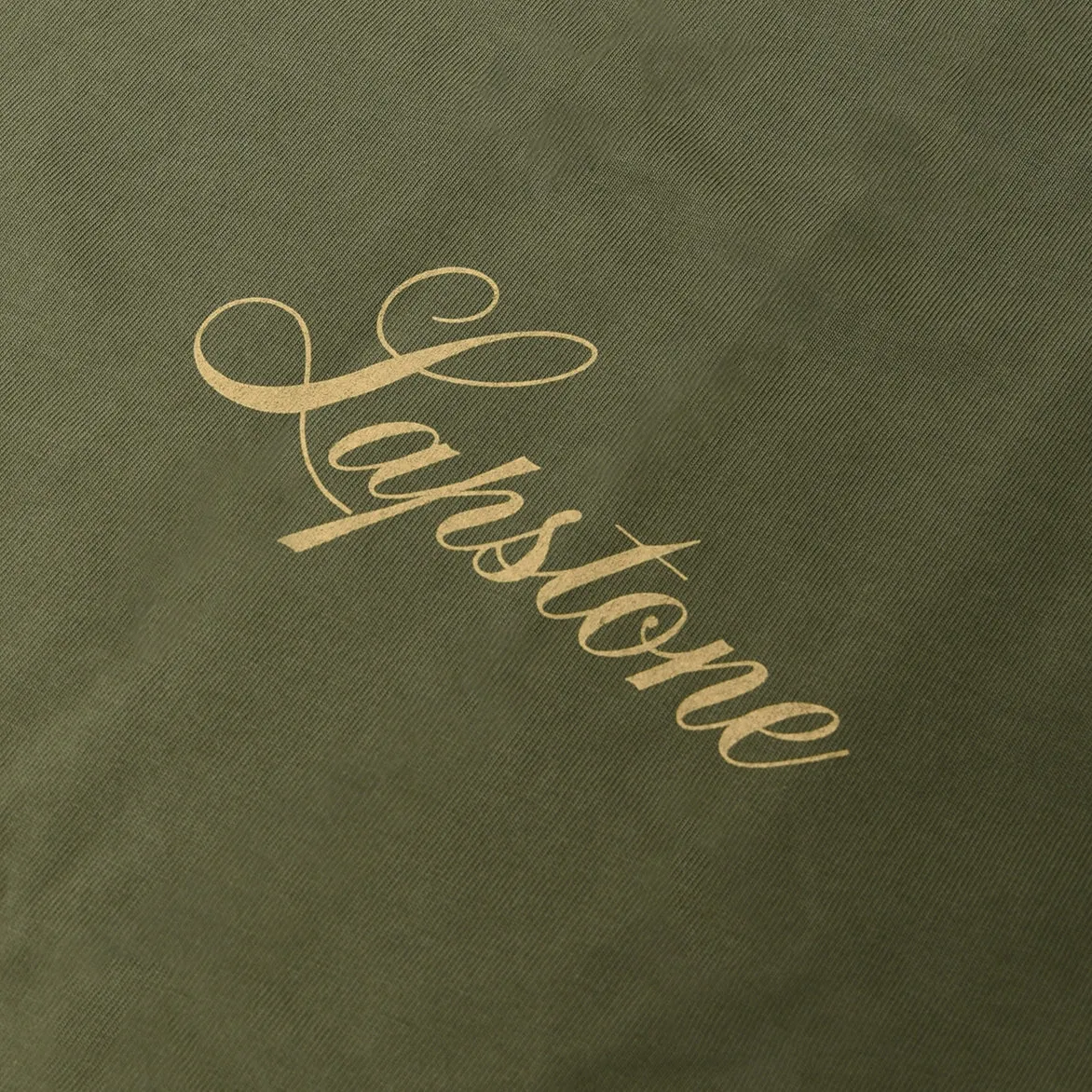 STANDARD ISSUE FOR LAPSTONE TEE - OLIVE / CREAM sold by Lapstone & Hammer product image thumbnail 3