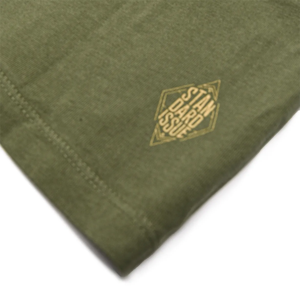 STANDARD ISSUE FOR LAPSTONE TEE - OLIVE / CREAM sold by Lapstone & Hammer product image thumbnail 2