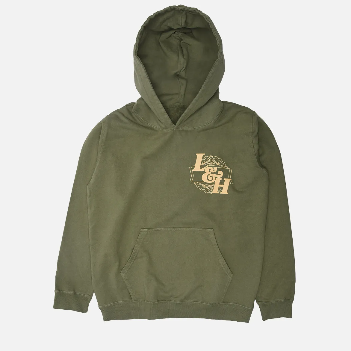 STANDARD ISSUE FOR LAPSTONE HOODIE "BROCCOLI" sold by Lapstone & Hammer