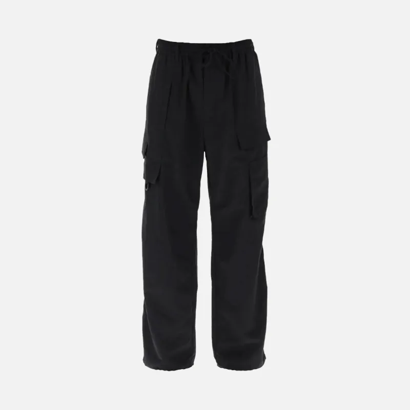 CRINKLE NYLON PANTS - BLACK sold by Lapstone & Hammer