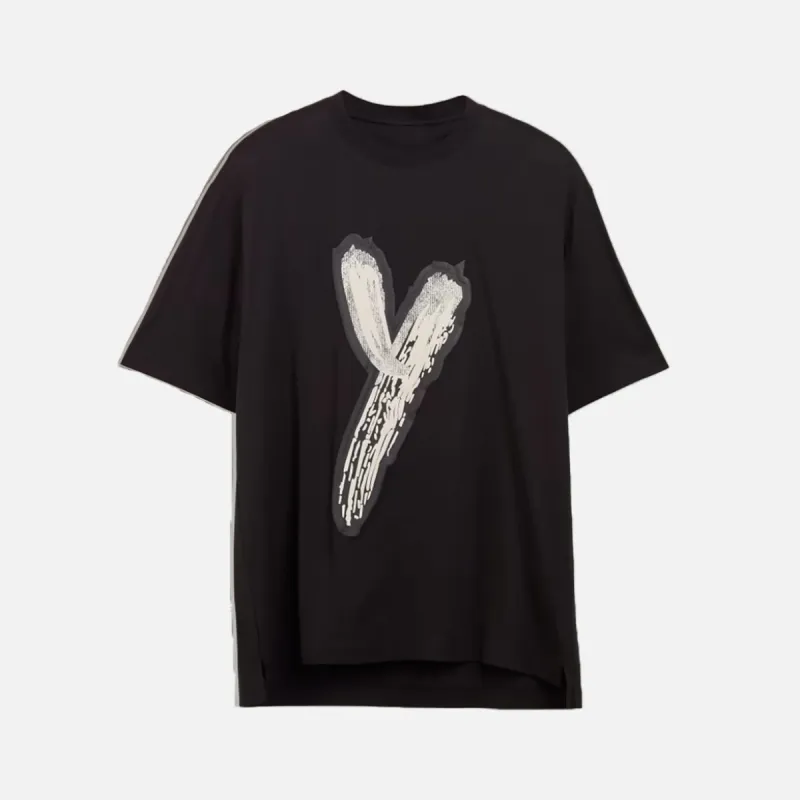 LOGO GFX TEE - BLACK sold by Lapstone & Hammer