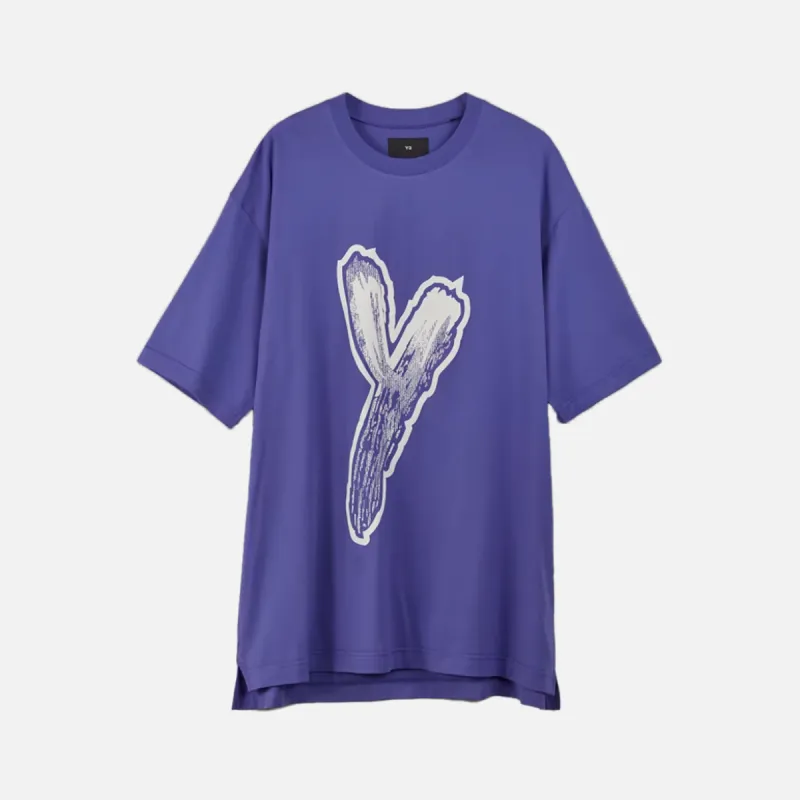 LOGO GFX TEE - PURPLE sold by Lapstone & Hammer