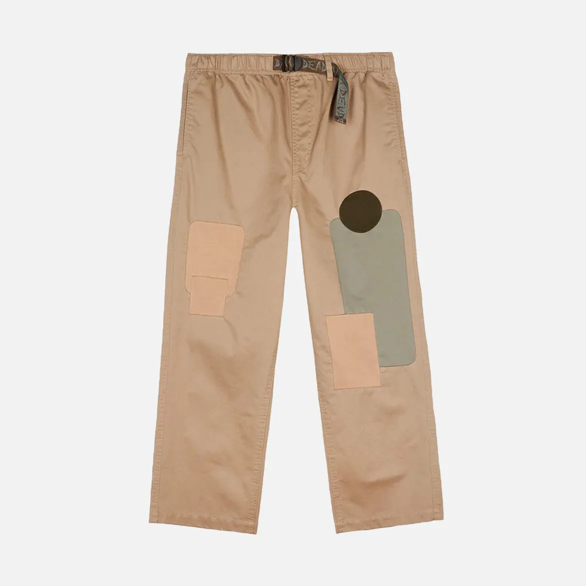 TWILL PATCHWORK CLIMBER PANT - TAN sold by Lapstone & Hammer