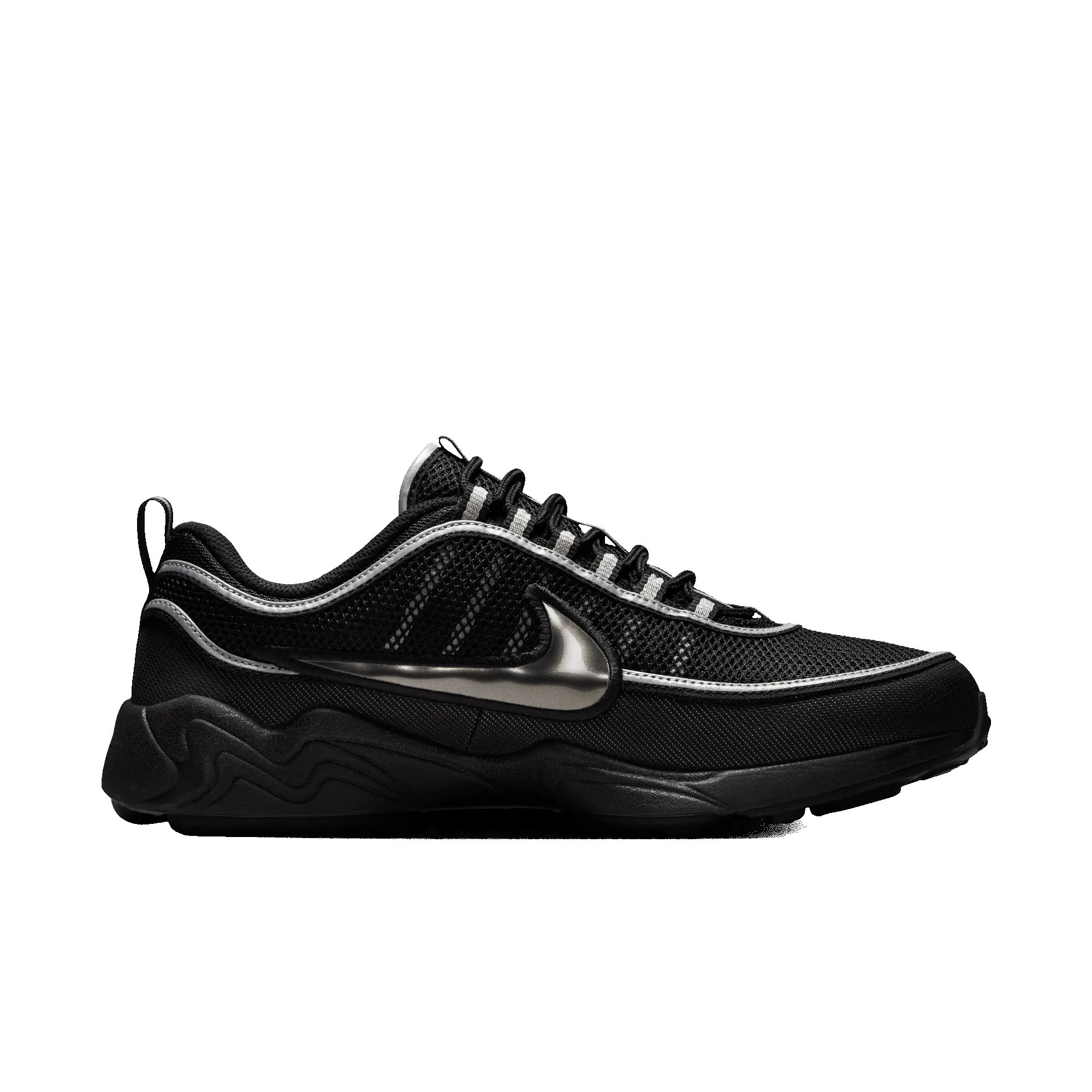 AIR ZOOM SPIRIDON - BLACK / METALLIC SILVER sold by Lapstone & Hammer product image thumbnail 3