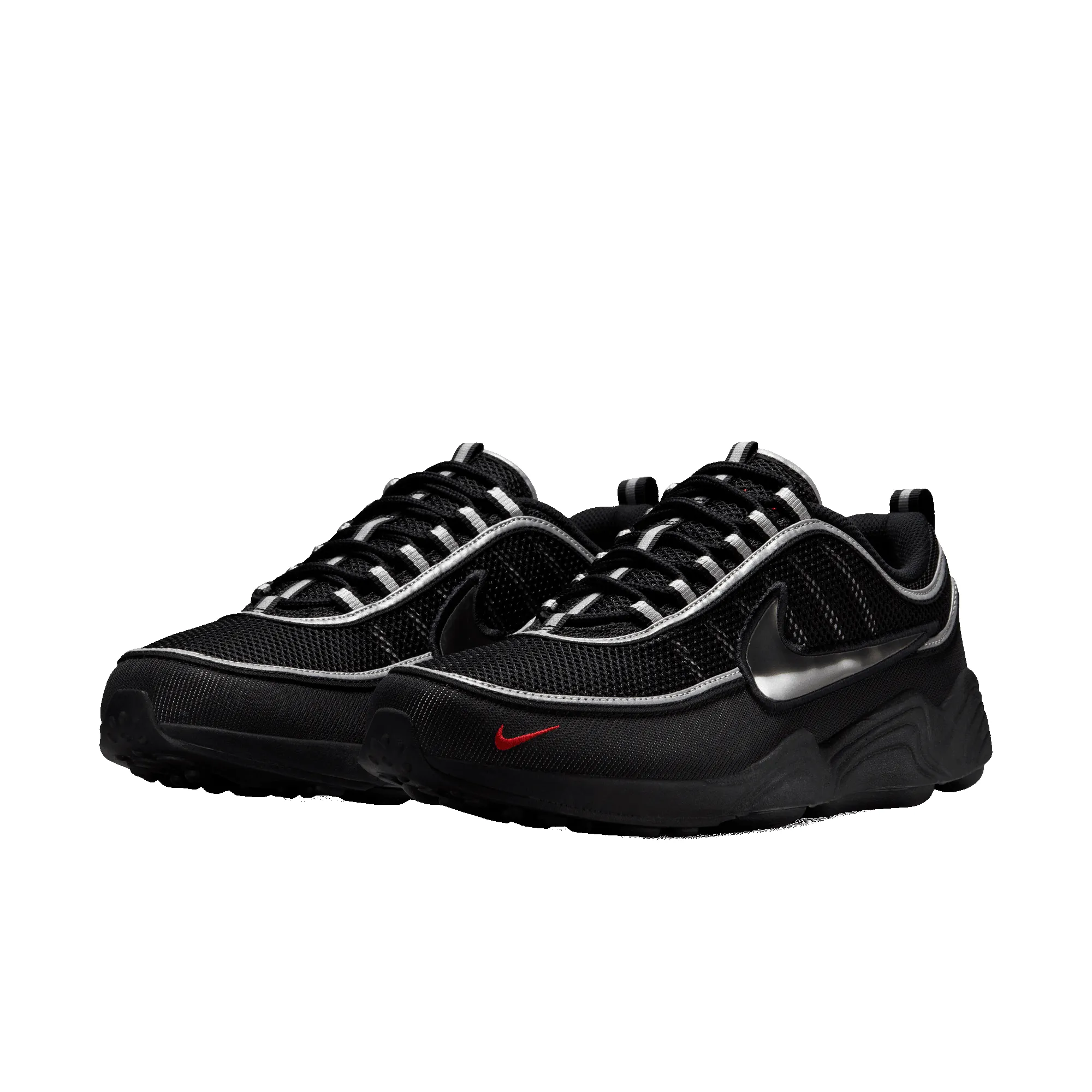 AIR ZOOM SPIRIDON - BLACK / METALLIC SILVER sold by Lapstone & Hammer product image thumbnail 2