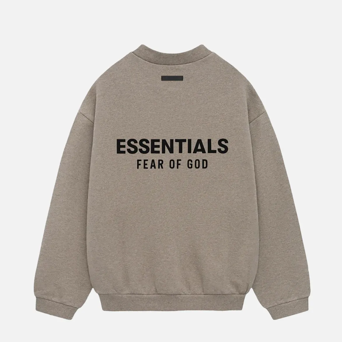 ESSENTIALS FLEECE CREWNECK - HEATHER GREY sold by Lapstone & Hammer product image thumbnail 2