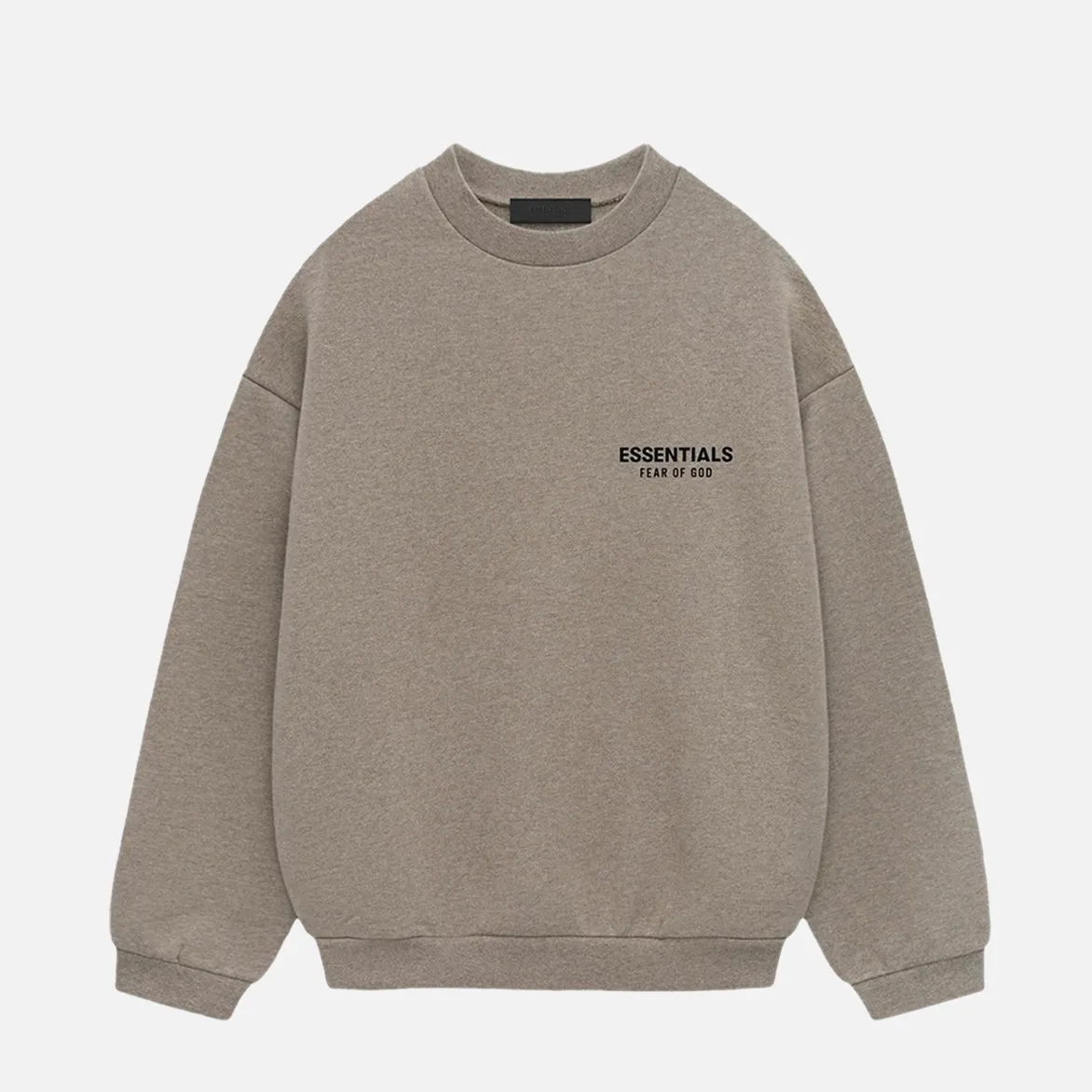 ESSENTIALS FLEECE CREWNECK - HEATHER GREY sold by Lapstone & Hammer