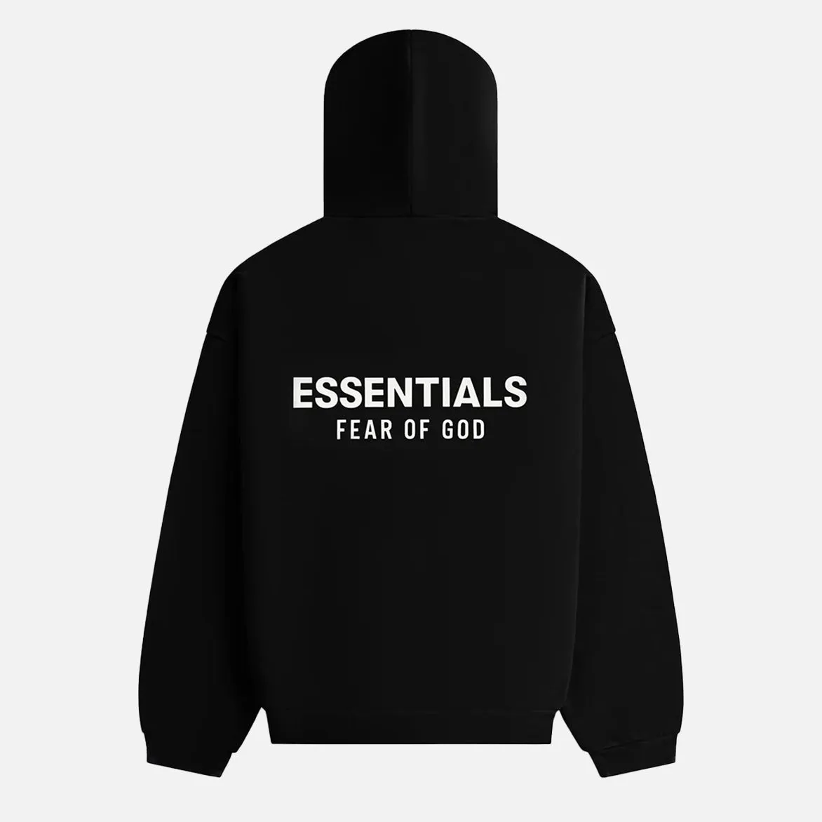 ESSENTIALS FLEECE HOODIE - BLACK sold by Lapstone & Hammer product image thumbnail 2