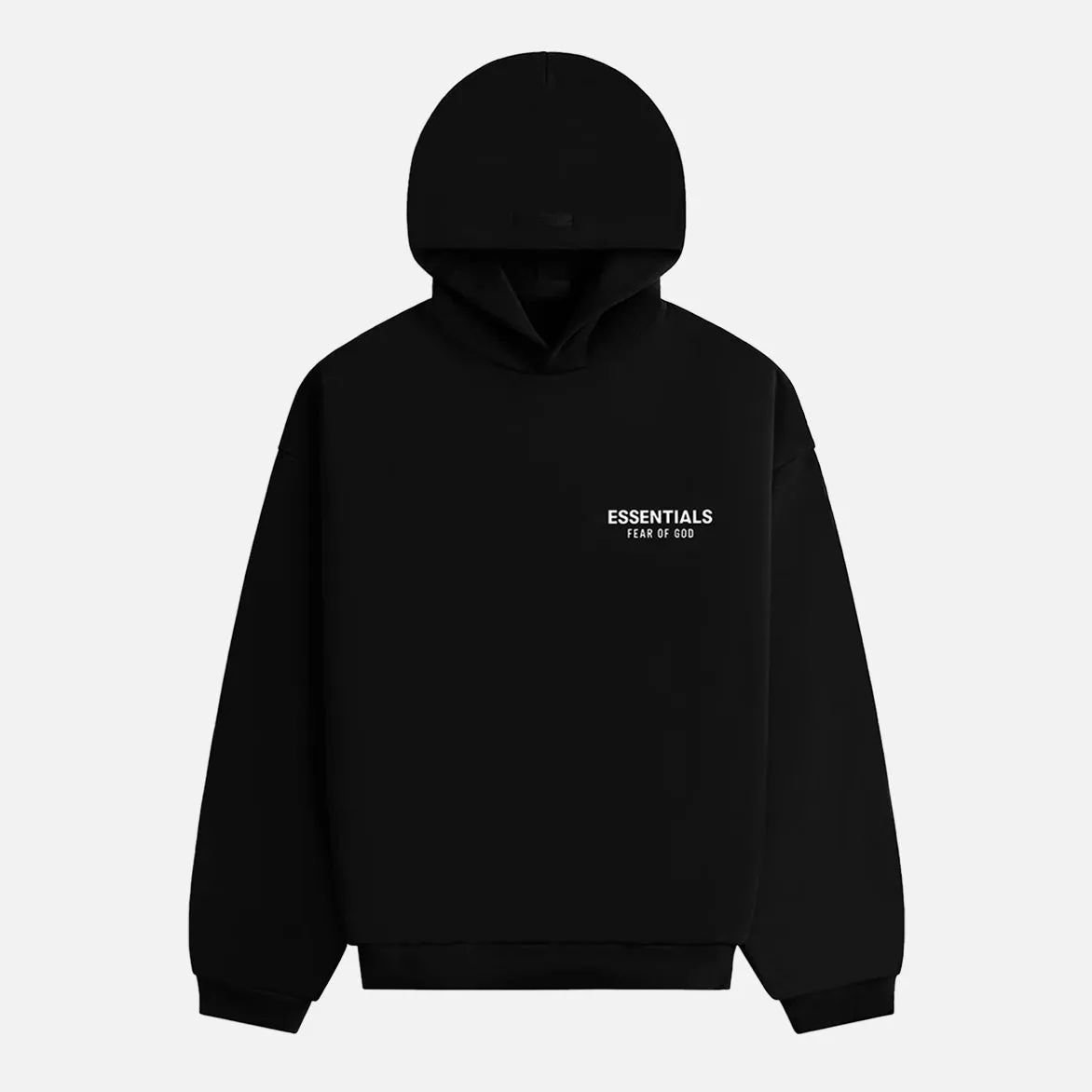 ESSENTIALS FLEECE HOODIE - BLACK sold by Lapstone & Hammer
