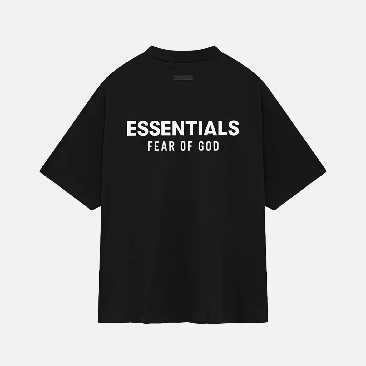 ESSENTIALS JERSEY CREWNECK T-SHIRT - BLACK sold by Lapstone & Hammer product image thumbnail 2