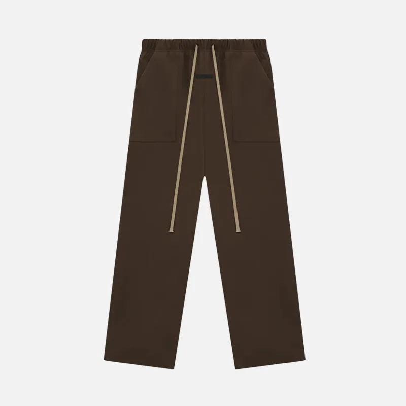 ESSENTIALS BONDED NYLON UTILITY PANT - BROWN sold by Lapstone & Hammer