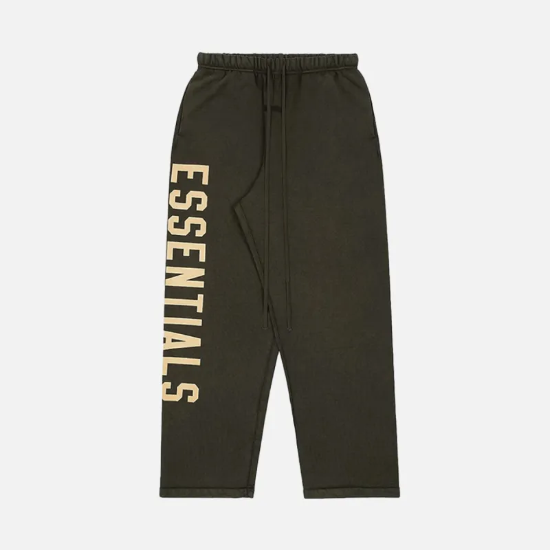 ESSENTIALS HEAVY FLEECE RELAXED SWEATPANT - BROWN sold by Lapstone & Hammer