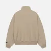 ESSENTIALS BONDED NYLON BOMBER JACKET - DESERT SAND sold by Lapstone & Hammer