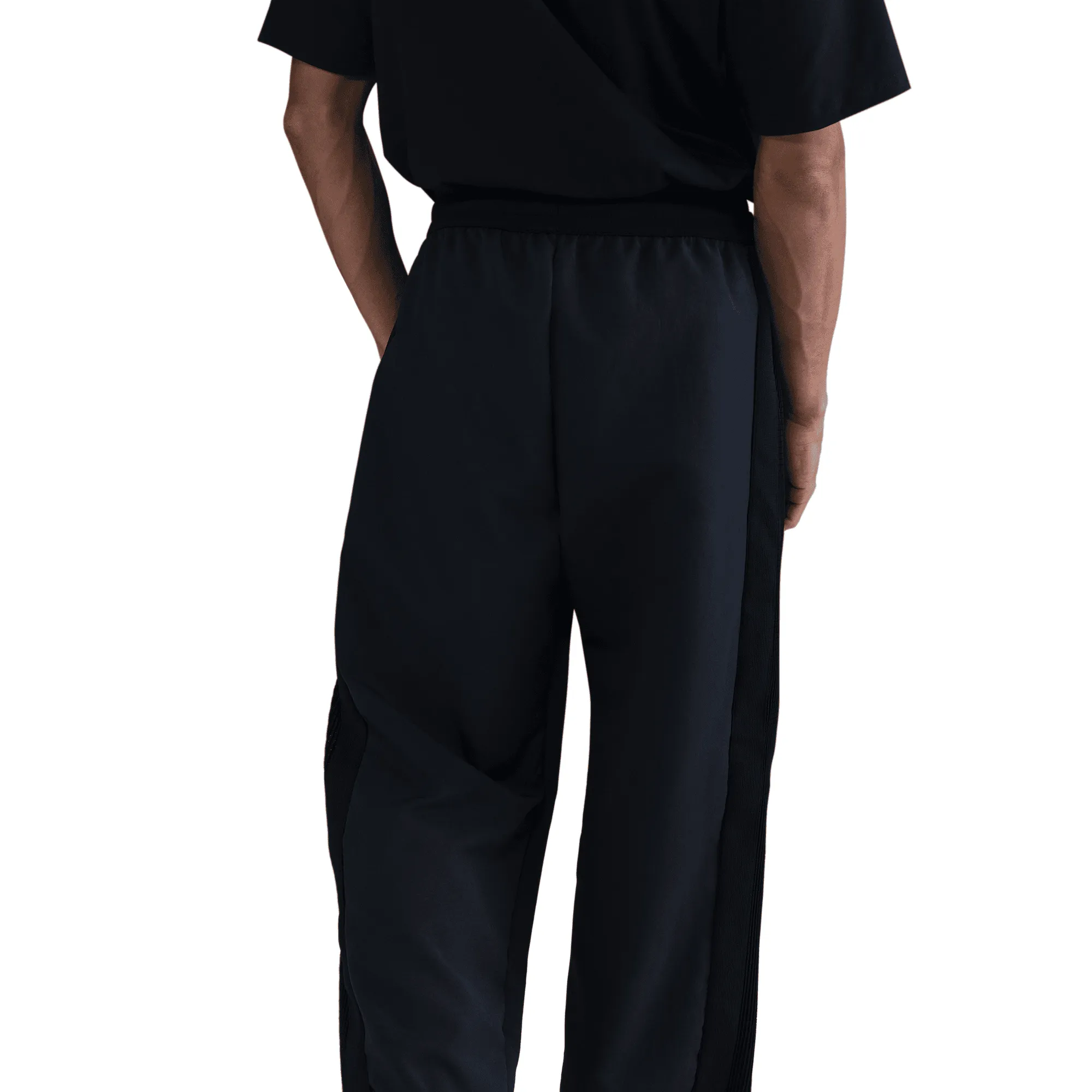 KOBE DETAILS PLEATED PANTS - BLACK sold by Lapstone & Hammer product image thumbnail 4