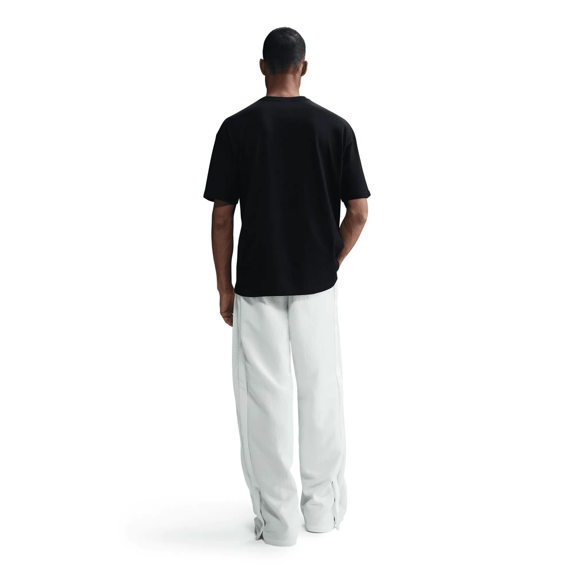 KOBE DETAILS PLEATED PANTS - WHITE sold by Lapstone & Hammer product image thumbnail 2